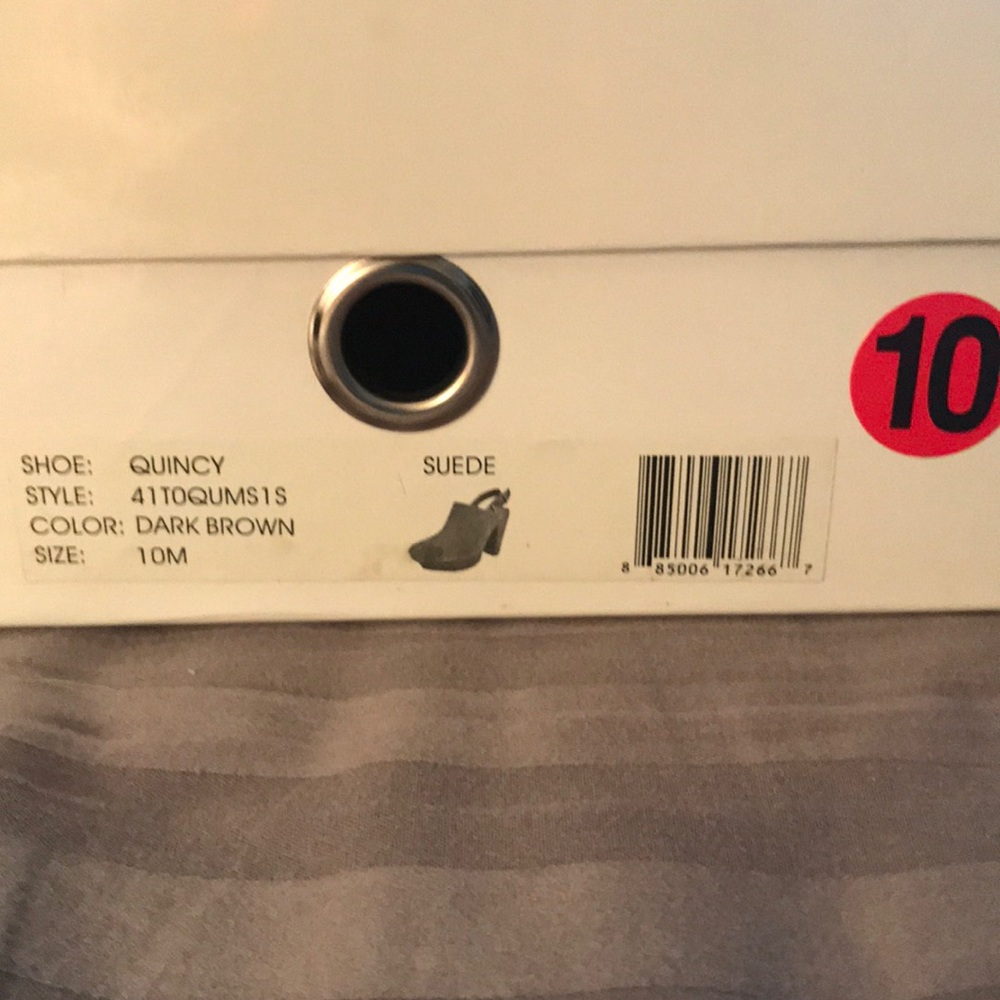 Michael Kors Dark Brown Suede Mules